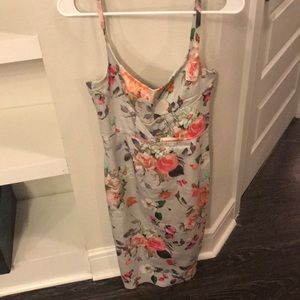 Floral, spaghetti-strap dress from ASOS